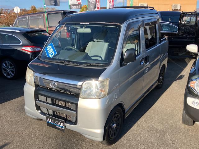 ハイゼットカーゴ デッキバン 4WD カロッツェリア楽ナビ ABS エアコン パワステ(2枚目)