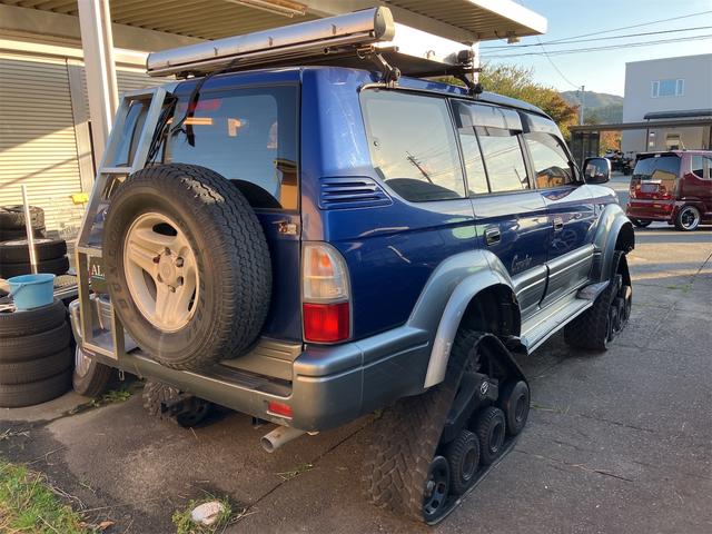 ランドクルーザープラド TZ 4WD クローラー仕様 タイヤ4本付 ユピテルナビ 後席ヒーター(6枚目)