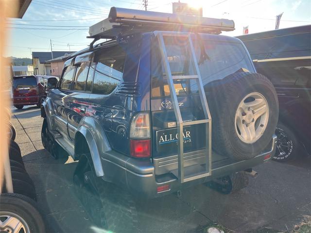 ランドクルーザープラド TZ 4WD クローラー仕様 タイヤ4本付 ユピテルナビ 後席ヒーター(8枚目)