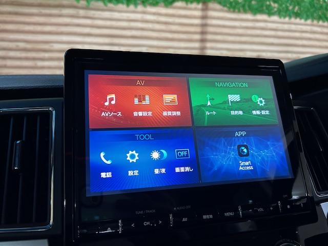 デリカＤ：５ Ｐ　純正１０．１型ナビ　全方位カメラ　両側電動スライドドア　オートサイドステップ　電動バックドア　レーダークルーズ　前席シートヒーター　ドライブレコーダー　純正１８インチアルミホイール　ＬＥＤヘッドライト（3枚目）