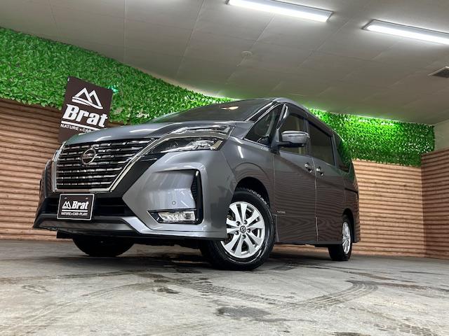 セレナ ハイウェイスターＶ　４ＷＤ　純正ワイドナビ　アラウンドビューモニター　後席モニター　両側電動スライドドア　レーダークルーズ　前席シートヒーター　ハンドルヒーター　ＬＥＤヘッドライト　純正１５インチアルミホイール（66枚目）