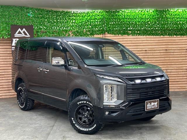 デリカＤ：５ Ｐ　衝突軽減ブレーキ　純正ナビＴＶ　全方位カメラ　両側電動スライドドア　電動リアゲート　リフトアップ　ナイトロパワーＭ７ファランクス（バレルブラック）１６インチＡＷ　レーダークルーズ　前席シートヒーター（37枚目）