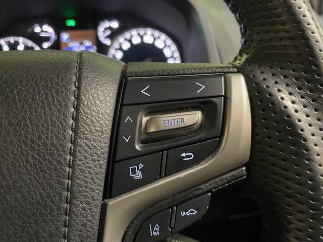 ランドクルーザープラド ＴＸ　Ｌパッケージ　ワンオーナー　黒革シート　純正ナビ　フルセグＴＶ　バックカメラ　前席電動シート　前席エアシート　純正１７インチアルミホイール　ガナドール２本出しマフラー　ウッドコンビステア　ＬＥＤヘッドライト　ＥＴＣ（31枚目）