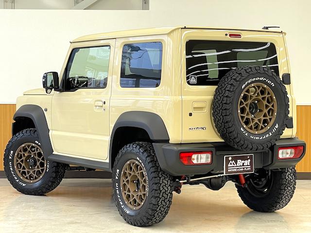 JC 2インチリフトアップ BRUT16インチアルミ 新品BFグッドリッチATタイヤ 禁煙車 ハニカムメッシュグリル スモークウィンカー サイドマーカー フロントアンダーガード ストラーダSDナビ(22枚目)