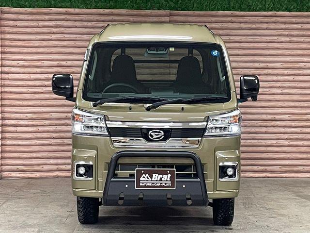 ジャンボエクストラ 2インチリフトアップ ブルバー 鳥居ガード ナイトロパワー15インチアルミ マッドスターMTタイヤ LED作業灯 CDオーディオ LEDヘッドライト 純正ゴムマット アイドリングストップ(8枚目)