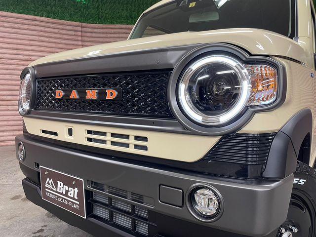 ハイブリッドX 1インチリフトアップ DAMDカントリーフェイスキット プレミックス14インチAW オープンカントリーRTタイヤ 前席シートヒーター ヒルディセントコントロール LEDヘッドライト(6枚目)