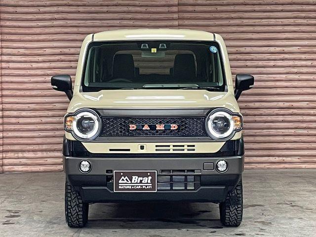 ハイブリッドX 1インチリフトアップ DAMDカントリーフェイスキット プレミックス14インチAW オープンカントリーRTタイヤ 前席シートヒーター ヒルディセントコントロール LEDヘッドライト(10枚目)