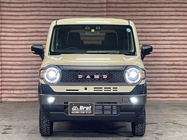ハイブリッドX 1インチリフトアップ DAMDカントリーフェイスキット プレミックス14インチAW オープンカントリーRTタイヤ 前席シートヒーター ヒルディセントコントロール LEDヘッドライト(11枚目)