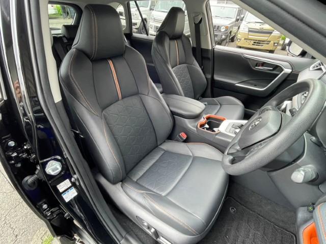 ＲＡＶ４ アドベンチャー　リフトアップ　ＴＯＹＯＴＡロゴグリル　マッドヴァンスホイール　ＴＯＹＯオープンカントリーＲ／Ｔ　フロントカメラ　ノーズカバー　レザーシート　純正ナビ　純正フロアマット（36枚目）