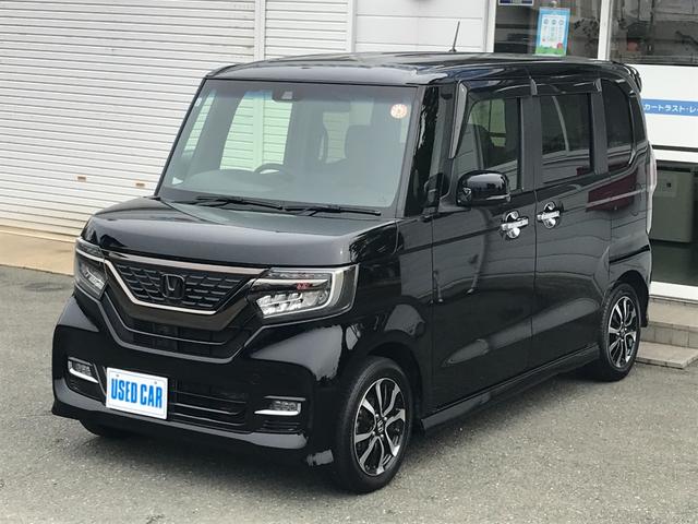 Ｎ－ＢＯＸカスタム Ｇ・Ｌホンダセンシング　純正ナビ　テレビ　バックカメラ　ＬＥＤヘッドライト　スマートキー　ＥＴＣ　純正アルミホイール（3枚目）