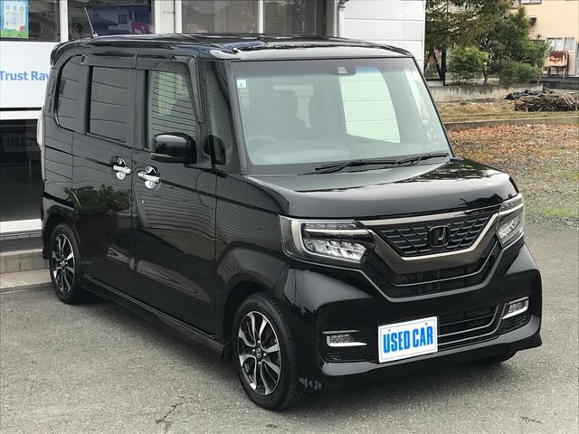 Ｎ－ＢＯＸカスタム Ｇ・Ｌホンダセンシング　純正ナビ　テレビ　バックカメラ　ＬＥＤヘッドライト　スマートキー　ＥＴＣ　純正アルミホイール（9枚目）