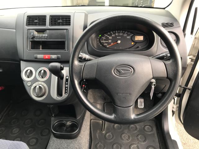 ステアリング周りをご覧ください。