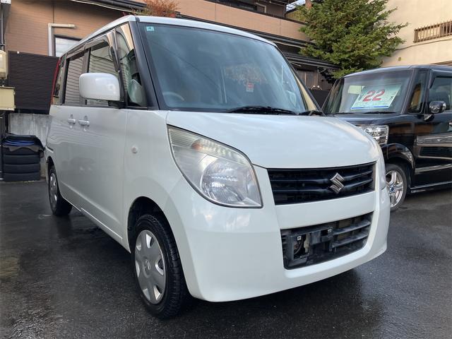 パレット Ｌ　４ＷＤ　両側スライドドア　オートクロージャー　電動格納ミラー　シートヒーター　ＣＶＴ　滑り無し　エアコン　スマートキー２個　スタッドレスタイヤ　プッシュスタート（3枚目）