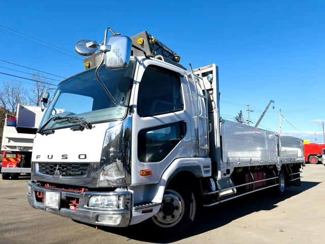 ファイター ファイター ワイド 平 アルミブロック 車検付き 荷台長6.2m 平成26年式 アルミホイール AM/FMラジオ F6速(2枚目)