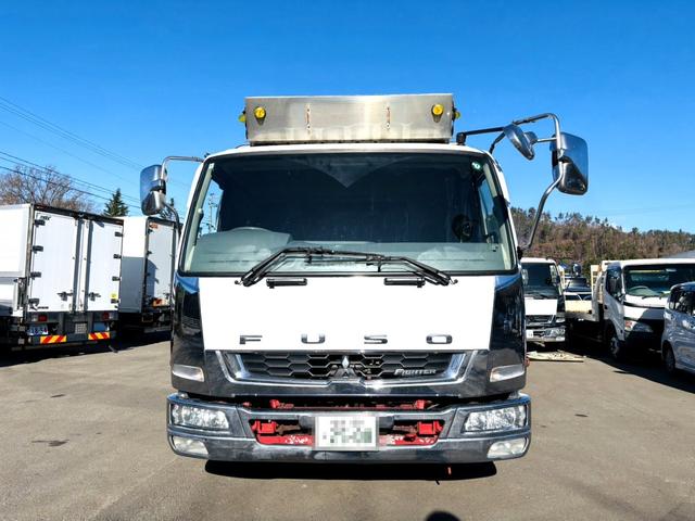 ファイター ファイター ワイド 平 アルミブロック 車検付き 荷台長6.2m 平成26年式 アルミホイール AM/FMラジオ F6速(3枚目)