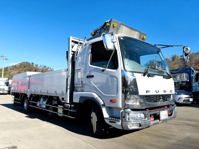 ファイター ファイター ワイド 平 アルミブロック 車検付き 荷台長6.2m 平成26年式 アルミホイール AM/FMラジオ F6速(4枚目)