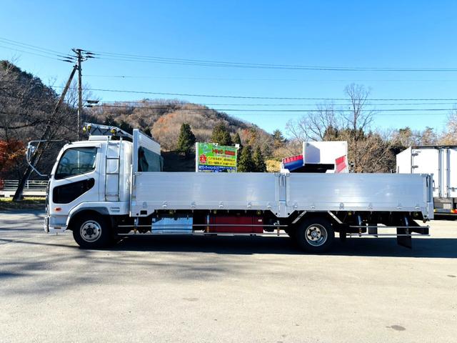 ファイター ファイター ワイド 平 アルミブロック 車検付き 荷台長6.2m 平成26年式 アルミホイール AM/FMラジオ F6速(5枚目)