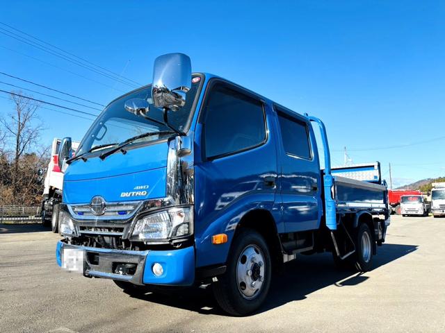 デュトロ Wキャブ デュトロ Wキャブ 4WD PG付 車検R8.2月まで 積載2t AM/FMラジオ ETC(2枚目)