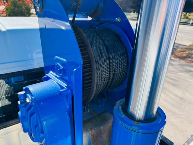 キャンター クレーン キャンター ワイド ロング 平 4段ラジコン フックイン 買取車 令和2年式 積載3t TADANO/ZH294 差し違いアウトリガー 荷台長3.7m(19枚目)