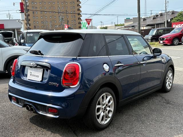 ＭＩＮＩ クーパーＳ　純正ナビ　バックカメラ　ＥＴＣ　ドライブレコーダー　スマートキー（36枚目）