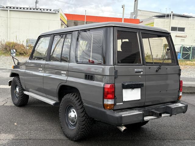 ランドクルーザー７０ ＺＸ　色替車　社外ナビ　フルセグＴＶ　バックカメラ　ＥＴＣ　社外キーレス　シートカバー　タイミングベルト交換歴有（38枚目）