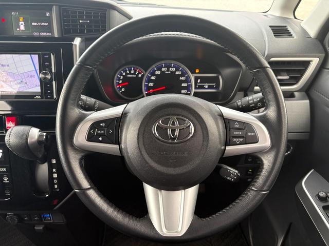 ルーミー カスタムG-T 寒冷地仕様 社外ナビ フルセグTV Blu-ray再生可 バックカメラ ETC スマートキー プッシュスタート シートヒーター(3枚目)