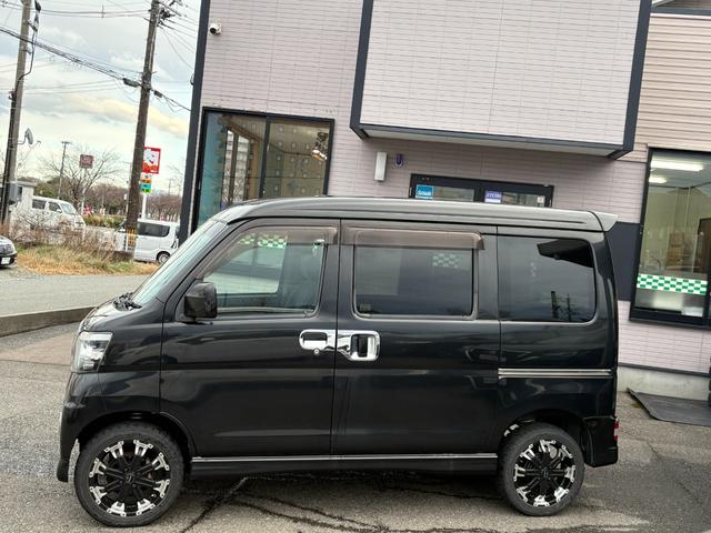 アトレーワゴン カスタムターボR ブラックエディション リフトアップ 4WD MOMOステ バックカメラ(32枚目)