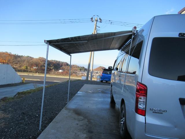 NV350キャラバンバン スーパーロングワイドDXターボ 切替4WD ターボ ワイドロングハイルーフ 事務室車 8ナンバー ヒッチメンバー 950申請済み ルーフキャリア(鍵付き) 後付け電動格納ミラー 後付け熱線スイッチ FFヒーター(リモコン付き)(46枚目)