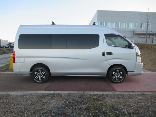 NV350キャラバンバン スーパーロングワイドDXターボ 切替4WD ターボ ワイドロングハイルーフ 事務室車 8ナンバー ヒッチメンバー 950申請済み ルーフキャリア(鍵付き) 後付け電動格納ミラー 後付け熱線スイッチ FFヒーター(リモコン付き)(69枚目)
