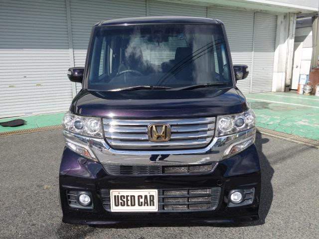 Ｎ－ＢＯＸカスタム Ｇ・Ａパッケージ　純正ナビ　フルセグ　ＤＶＤ　Ｂカメラ　ＥＴＣ　前後ドラレコ　ＣＴＢＡ　左リヤ電動ドア（2枚目）