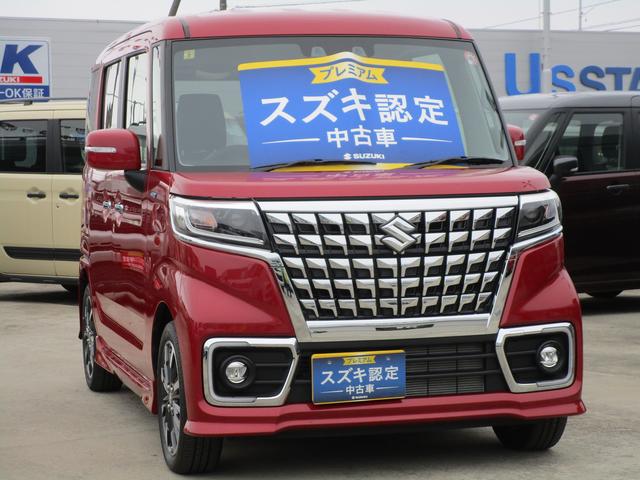 スペーシアカスタム カスタム　ＨＹＢＲＩＤ　ＸＳ　３型　４ＷＤ　オーディオレス（6枚目）