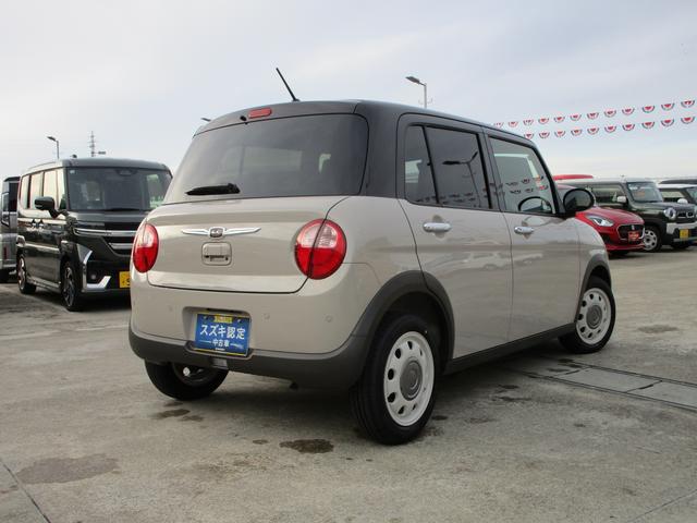 アルトラパンLC LC X 5型 FF モニターオーディオ バックカメラ バックカメラ オートライト Bluetooth プッシュスタート シートヒーター オートエアコン スズキセーフティーサポート 衝突被害軽減システム アイドリングストップ 横滑り防止機能(4枚目)