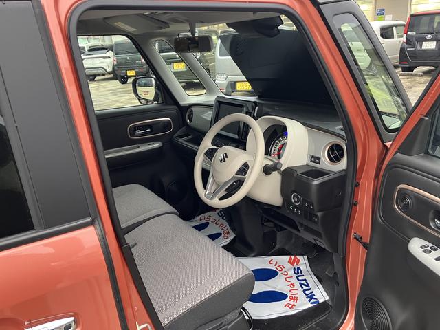ワゴンＲスマイル ＨＹＢＲＩＤ　Ｘ　３型　４ＷＤ　オーディオレス　純正ホイール普通タイヤ積込　オートライト　スライドドア　プッシュスタート　シートヒーター　オートエアコン　スズキセーフティーサポート　４ＷＤ　衝突被害軽減システム　アイドリングストップ　横滑り防止機能（9枚目）
