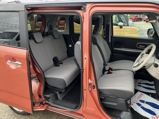 ワゴンＲスマイル ＨＹＢＲＩＤ　Ｘ　３型　４ＷＤ　オーディオレス　純正ホイール普通タイヤ積込　オートライト　スライドドア　プッシュスタート　シートヒーター　オートエアコン　スズキセーフティーサポート　４ＷＤ　衝突被害軽減システム　アイドリングストップ　横滑り防止機能（11枚目）