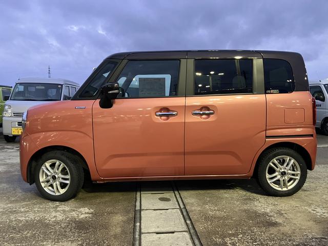 ワゴンＲスマイル ＨＹＢＲＩＤ　Ｘ　３型　４ＷＤ　オーディオレス　純正ホイール普通タイヤ積込　オートライト　スライドドア　プッシュスタート　シートヒーター　オートエアコン　スズキセーフティーサポート　４ＷＤ　衝突被害軽減システム　アイドリングストップ　横滑り防止機能（43枚目）