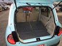背もたれを倒して荷室スペースを拡大した状態