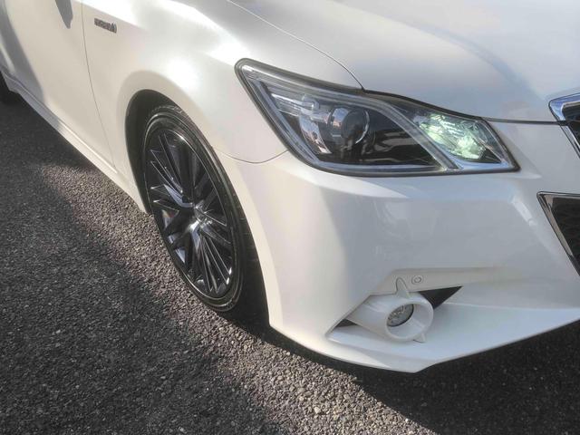クラウンハイブリッド アスリートＳ　ＥＴＣ　クリアランスソナー　オートクルーズコントロール　全周囲カメラ　ナビ　フルセグＴＶ　ＨＩＤ　サンルーフ　１８インチＡＷ　スマートキー（30枚目）