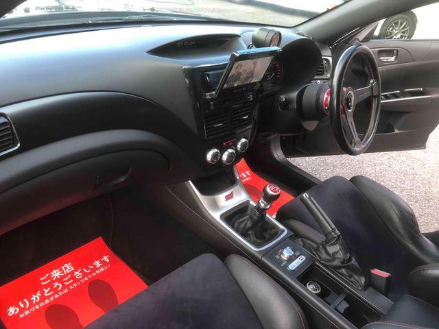 インプレッサ WRX STi 4WD 車高調 ブースト計 ETC 17インチアルミホイール HID MT スマートキー 社外マフラー(9枚目)