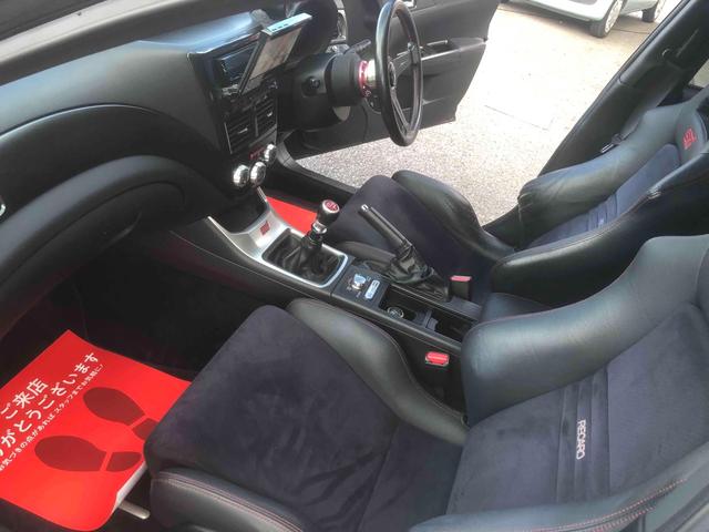 インプレッサ WRX STi 4WD 車高調 ブースト計 ETC 17インチアルミホイール HID MT スマートキー 社外マフラー(10枚目)