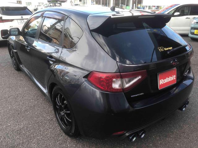 インプレッサ WRX STi 4WD 車高調 ブースト計 ETC 17インチアルミホイール HID MT スマートキー 社外マフラー(34枚目)