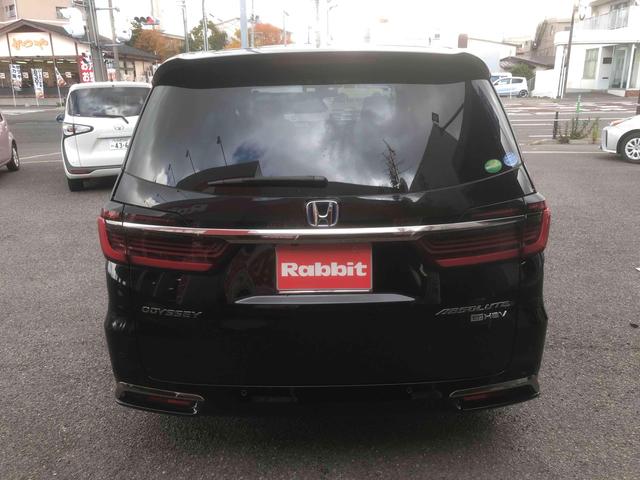 オデッセイハイブリッド ｅ：ＨＥＶアブソルート・ＥＸ　ハイブリッド　全周囲カメラ　ＴＶ　両側電動スライドドア　クリアランスソナー　オートクルーズコントロール　レーンアシスト　衝突被害軽減システム　オートライト　ＬＥＤヘッドランプ　パワーシート（16枚目）