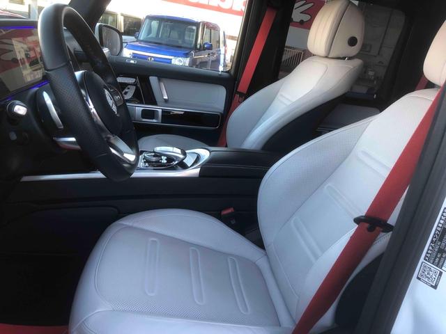 Gクラス G400d AMGライン ラグジュアリーPKG アダプティブダンピングシステム ベンチレーション デジタルインナーミラー 20インチAWLEDヘッドライト サンルーフ ブレメスタサウンド Gマナファクトゥーアプログラム(10枚目)