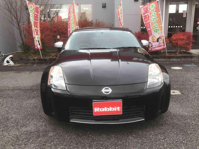 フェアレディZ バージョンST 社外ナビ フルセグTV ブラックレザーシート シートヒーター ETC 純正18インチAW(12枚目)