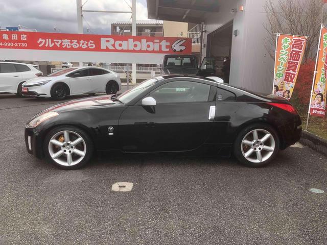 フェアレディZ バージョンST 社外ナビ フルセグTV ブラックレザーシート シートヒーター ETC 純正18インチAW(18枚目)