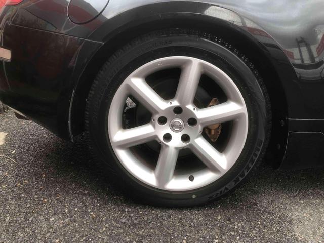 フェアレディZ バージョンST 社外ナビ フルセグTV ブラックレザーシート シートヒーター ETC 純正18インチAW(20枚目)