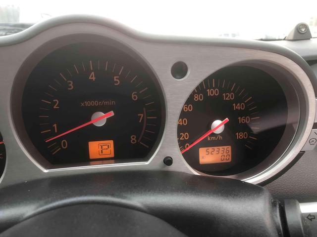 フェアレディZ バージョンST 社外ナビ フルセグTV ブラックレザーシート シートヒーター ETC 純正18インチAW(22枚目)