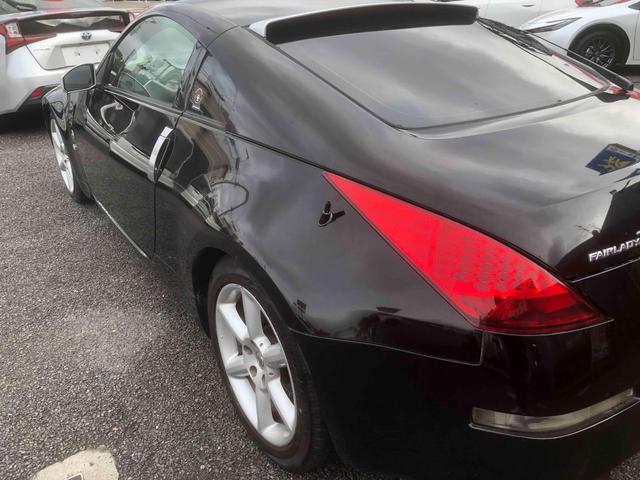 フェアレディZ バージョンST 社外ナビ フルセグTV ブラックレザーシート シートヒーター ETC 純正18インチAW(28枚目)