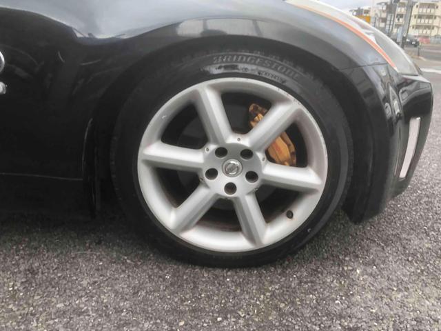 フェアレディZ バージョンST 社外ナビ フルセグTV ブラックレザーシート シートヒーター ETC 純正18インチAW(31枚目)