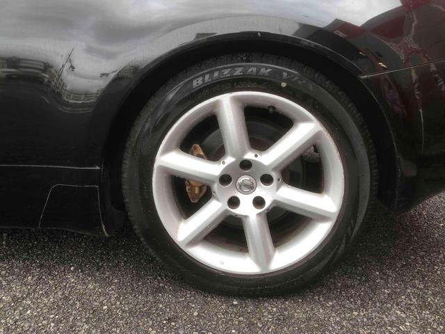 フェアレディZ バージョンST 社外ナビ フルセグTV ブラックレザーシート シートヒーター ETC 純正18インチAW(33枚目)