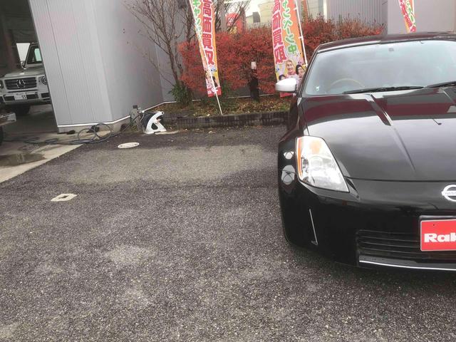 フェアレディZ バージョンST 社外ナビ フルセグTV ブラックレザーシート シートヒーター ETC 純正18インチAW(34枚目)